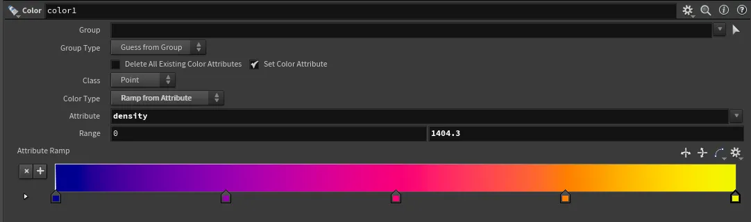 density color